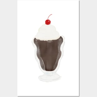 Ice Cream Sundae Posters and Art